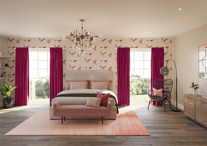 Ultra Luxe Velvet, Deep Pink - Made to Measure Curtains - Image 14